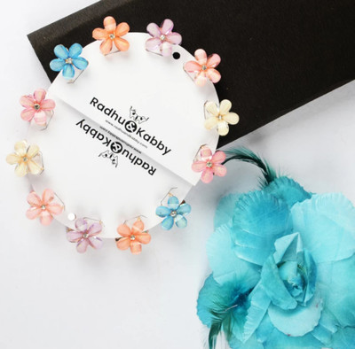 sparkal Flora Hub IND Hair Claw(Multicolor)