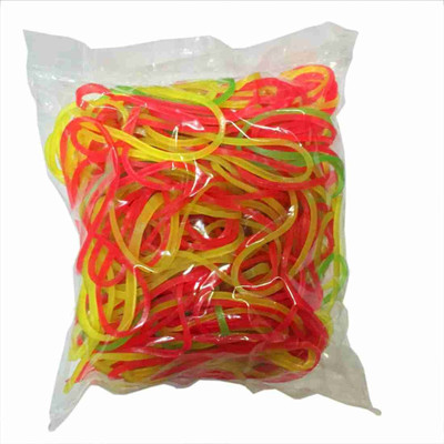 Elco Big Size Rubberbands 2 inch Diameter 250 pcs Rubber Band Rubber Band(Multicolor)