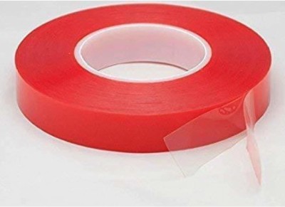 bartwal Hair Wigs / Patch / Toupee Tape / Red Double Sided Tape ( Red Tape ) 25 meters Hair Accessory Set(Red)