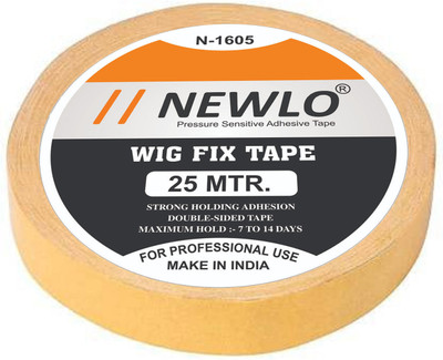Newlo Double Sided Tape HandHeld Double Sided Tape (Manual)(Set of 1, Yellow)
