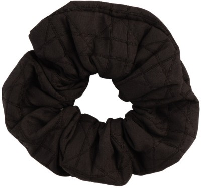 FDreaM Women's Fabric Scrunchie, Fashion Hair Accessories, Hair Ties, Girls Hair Band Rubber Band(Brown)