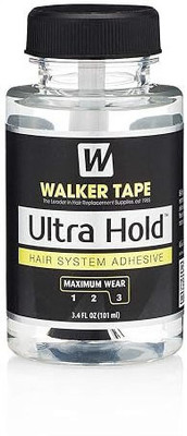 Growth Ultra Hold Glue 3.4 oz Unisex Hair Gel Hair Accessory Set(Black)