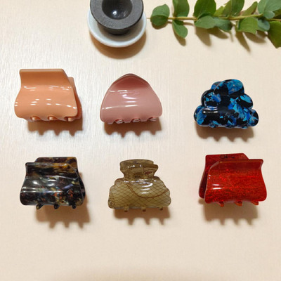 house of common WOMEN UNBREAKABLE IMPORTED PREMIUM MULTI COLOUR CLIPS PACK OF 4 Hair Clip(Multicolor)