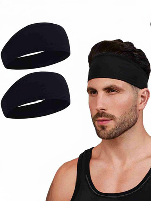 CozyFox Workout Headband for Women & Men Wide, Moisture Wicking & Non-Slip Exercise Hairband or Sports Sweatband Keep Your Hair in Place ,Performance Stretch & Ideal for Running & Yoga Head Band Head Band (Black) Pack Of -2 Head Band(Black) CozyFox Workout Headband for Women & Men Wide, Moisture Wicking & Non-Slip Exercise Hairband or Sports Sweatband Keep Your Hair in Place ,Performance Stretch & Ideal for Running & Yoga Head Band Head Band (Black) Pack Of -2 Head Band(Black)
