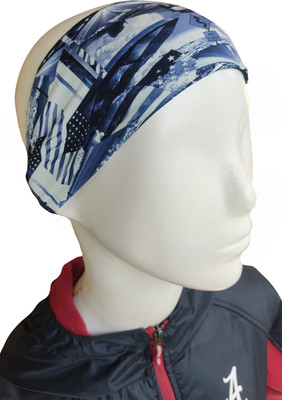 TCP Unisex Reversible Headband Head Band(Blue)