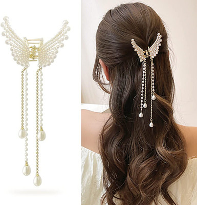 MEHAK CREATION Hair Clutcher Hair Clip(Gold)