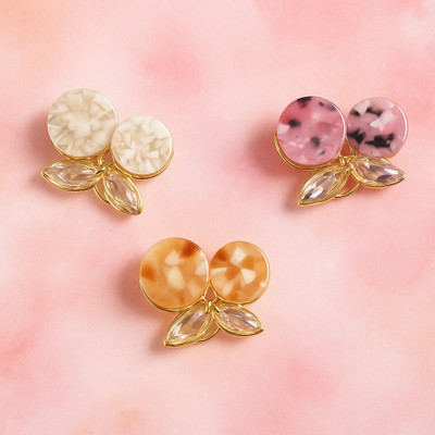Monvessa Elegant Butterfly Hair Claw Clip Set | Trendy Strong Hold | Pack of 3 Hair Clip(Multicolor)