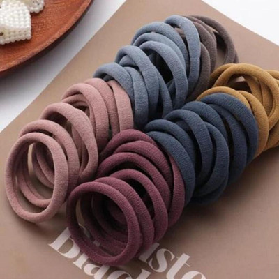 Aayra Pack of 30 Elastic Rubber Band For Ponyties Hairstyle Rubber Band For Girl&women Rubber Band(Multicolor)