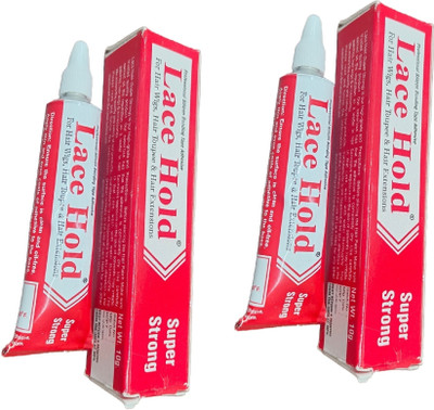 A H S Wigs Arts & Crafts Lace Hold Glue Tube Each 10g Pack of 2 Hair Accessory Set(Multicolor)