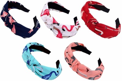 LACE IT knot Hair head Band for girls (pack of 5) multi Head Band(Multicolor)