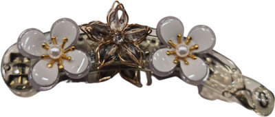 DRESSED UP DIVAS BANANA CLIP Banana Clip(White)