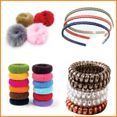 Sandali Combo (Pack of 24) Hair Accessory Set(Multicolor)