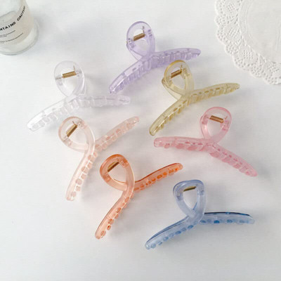 Freebies Stylish T Shape Loop Clutcher for Girls & Ladies (Pack of 4) Hair Clip(Multicolor)