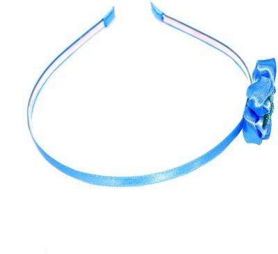 La Belleza Blue Headband Hair Band(Blue)