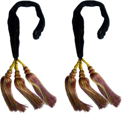 ONEX Punjabi Paranda Parandi Hair Accessory Braid Tassles Braid Extension(Multicolor)