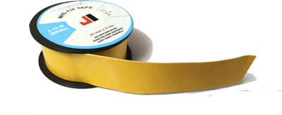 Ritzkart 5 meters yellow Tape Double sided transparent Tape For Attach Hair Patch/Wig System Hair Accessory Set(Yellow)