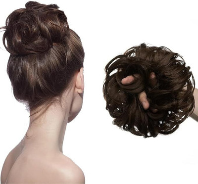 D-DIVINE  Accessories For Women Stylish - Juda  Buns - Messy Bun  Extension Hair Extension