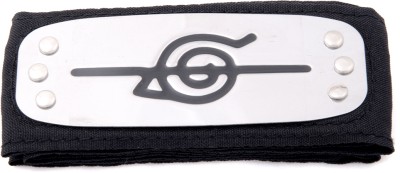 ComicSense Naruto Anime Headband Itachi Uchiha Head Band Anime Cosplay Head Band(Black)