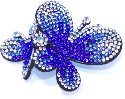 La Belleza Blue Double Butterfly Hair Clip Hair Clip(Blue)