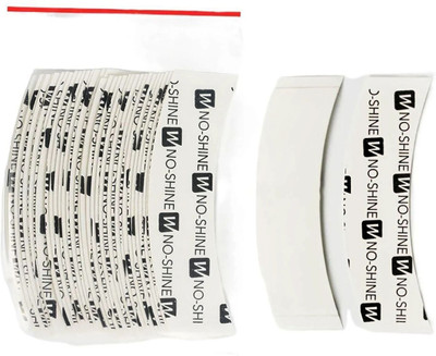 Growth No Shine Tape 36pc C Contour Double sided Transparent Waterproof Hair Patch tape Hair Accessory Set(White)