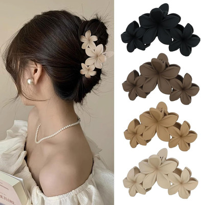 Anna Stella Korean Hair Claw for Women & girls Thin Thick Curly Hair Claw(Multicolor)