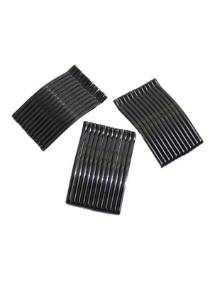 Kalaneet Metal Black Bob/Bobby Pins 36pcs(Size:7cm) Hair Pin(Black)