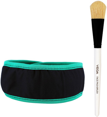 VEGA Face Pack Brush and Facial Band Combo (VCP-03)