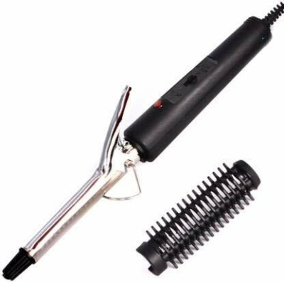 KRIYAART Hair Curling Iron Rod for Women For Home Use Instant Heat Styling Brush