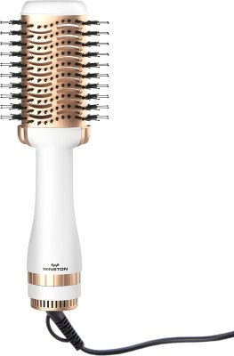 Winston 2-in-1 Hair Styling Blow Brush for Women - 1200 Watts (White)