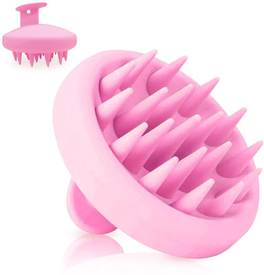 Noegil Silicone Scalp Massager Shampoo Brush, Shower Scalp Scrubber with Soft Bristles,