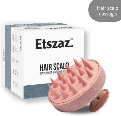 Etszaz Scalp Massager Brush | Helps In Stimulating Blood Flow & Reducing Dandruff