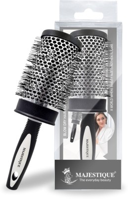 MAJESTIQUE Blow Dryer Brush for Blow Drying - Lightweight Professional Roller-2.5 Inch