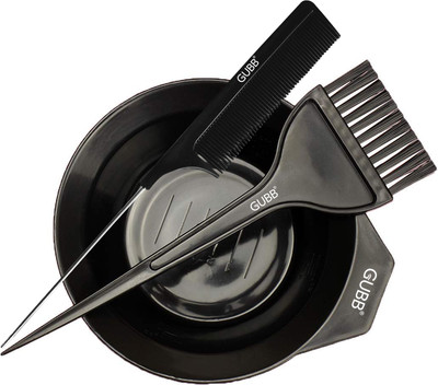 GUBB Hair Colouring Kit Black | Complete Set for Easy and Even Hair Colouring