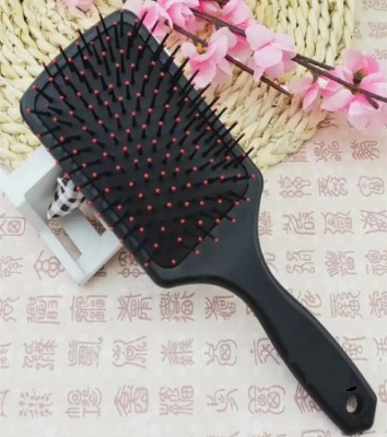 BALAAN'S BEAUTY BAZAAR Professional Rectangular Cushion Paddle Hair Brush for Unisex (1 Pcs)