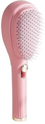 FLYDER 2 in 1 Comb,Self Cleaning Brush,One-Click Cleaning Comb,One Pull Clean Hairbrush