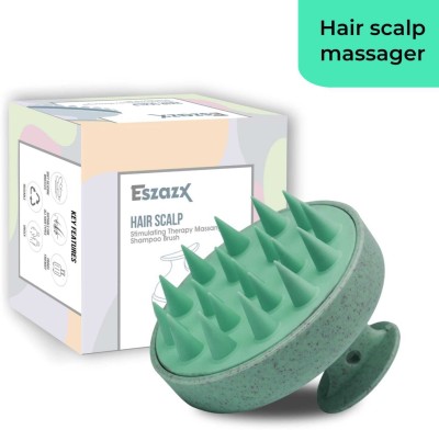 ESZAZX co-friendly with Soft Silicon Bristles, Hair Scalp Scrubber