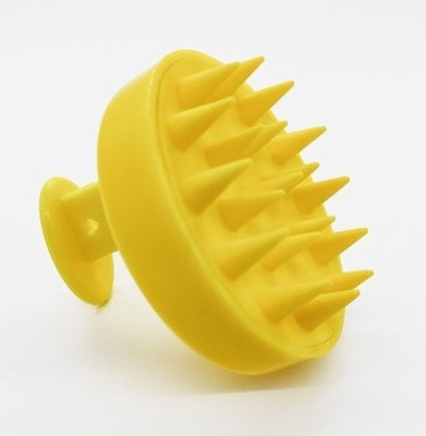 Sheenuu Hair Scalp Massager Shampoo Brush with Soft Silicone Anti Dandruff - Yellow
