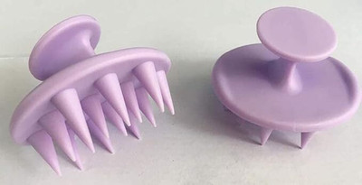 GANESH PROCESSING Silicone Scalp Massager Shampoo Brush