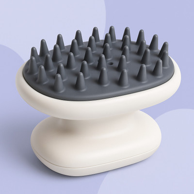 HomeHunt Hair Scalp Massager Shampoo Brush – Soft Silicone Bristles for Deep Cleaning