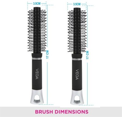 VEGA Compact Brush - R6-RB Pack of 2