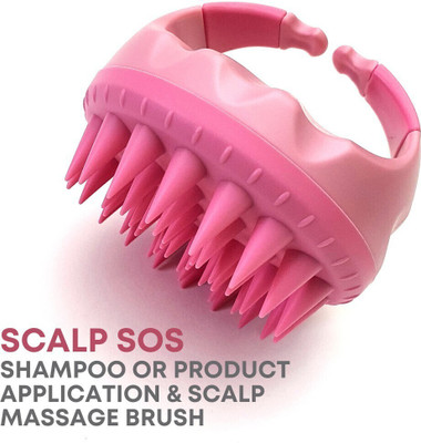 Alan Truman Scalp SOS - Scalp Massage & Shampoo Brush - Pink