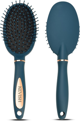 KevIsh Hair Brush for Women & Men Soft Paddle Brush for All Hair Types & Smooth Styling