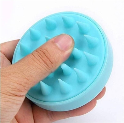Xpressible Scalp Massager Shampoo Brush Head Soft Silicone Bristles Brush & Remove Dandruff