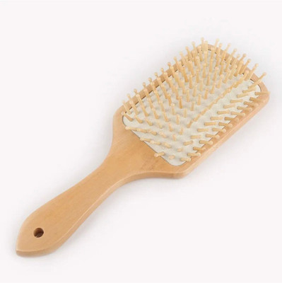 Gorgio Professional Wooden Neem Detangling Paddle Brus