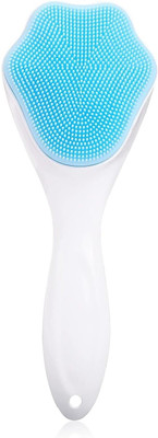 KitchExpo Manual Handheld Facial Cleansing Brush Blackhead Scrubber Headlight Cleaning Kit(100 ml)