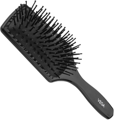 VEGA Mini Paddle Hair Brush (India's No.1 Hair Brush Brand), Black, (8586 M)