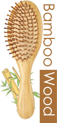 Egab Bamboo Hair Brush For Men & Women
