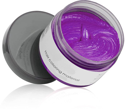 Yuency TEMPORARY INSTANT HAIR COLOR WAX , PURPLE