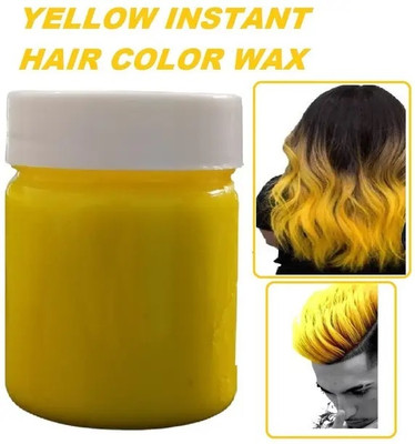 THTC Temporary Hair colour wax Yellow , yellow, green