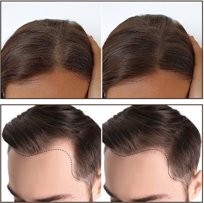 Jiwoo new Hairline Powder Root Touch Up Hair Powder Women & Men 4.5 g(black)